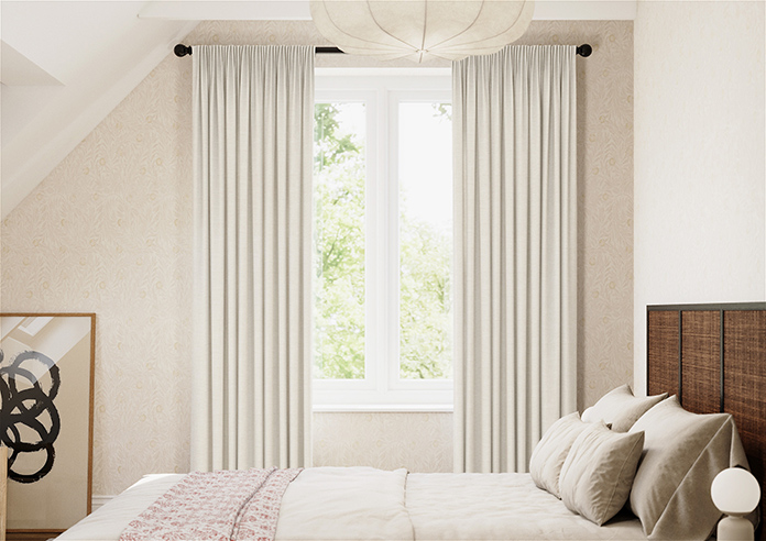 Atina (Blackout), Vintage Cream - Made to Measure Curtains - Image 3